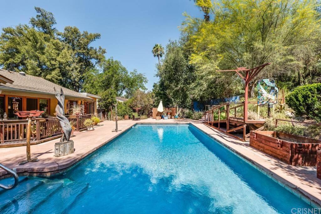 Villa La Reforma - Newly Designed 4Br House & Pool In Los Angeles By Topanga Luaran gambar